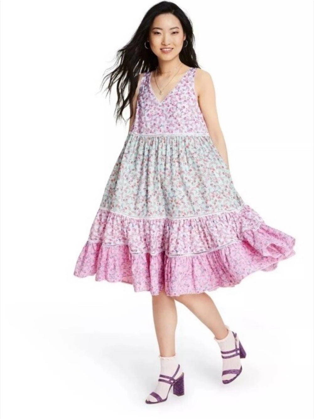LoveShackFancy x Target Women’s Camille babydoll dress size XXS